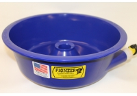 Blue Bowl With Pump and Leg Levelers